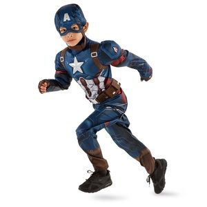 —SOLD—Disney Store Captain America Costume with Shield